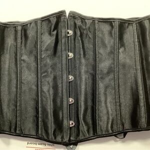 Elegant Black Corset Top